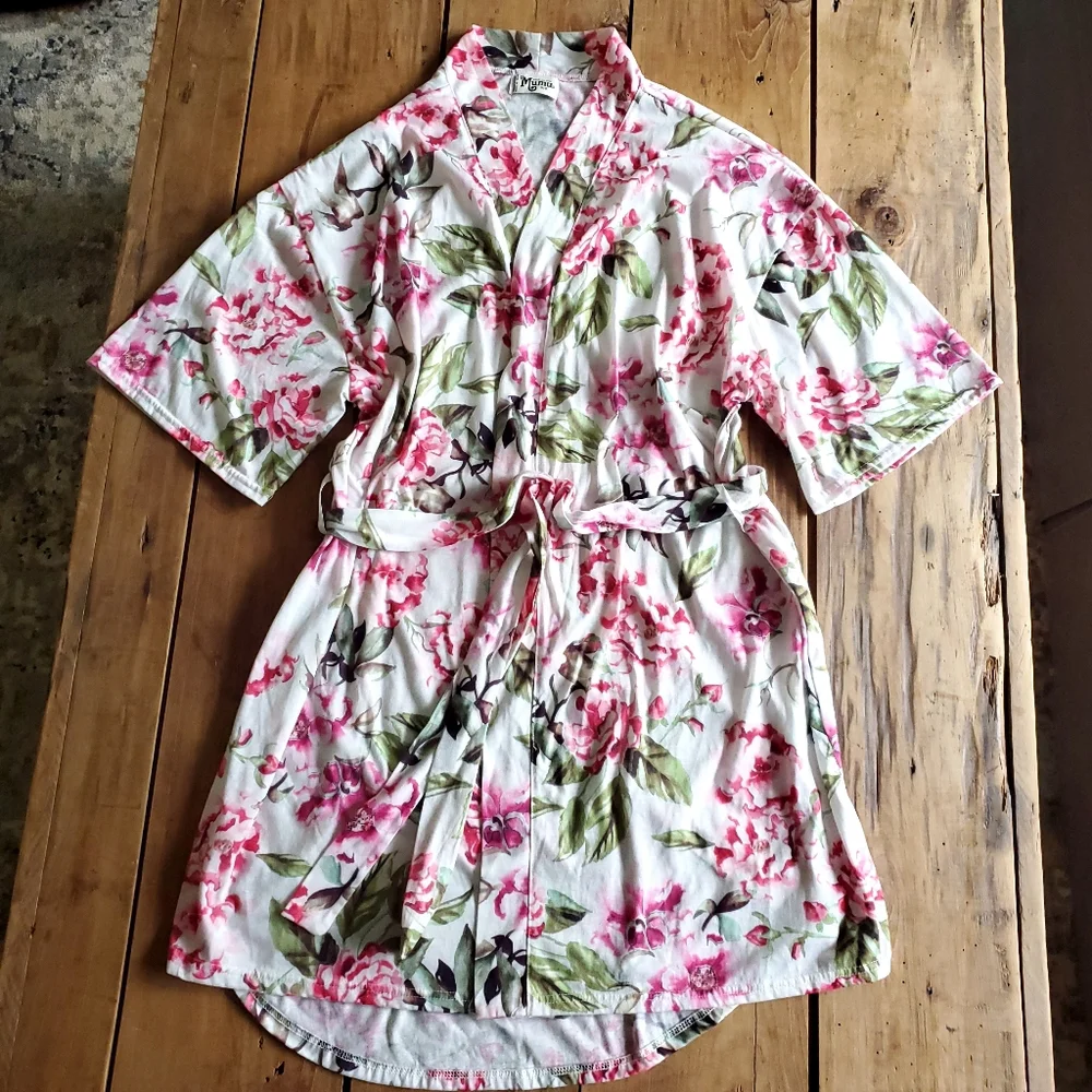 Show Me Your MuMu Women's Brie Floral Lightweight Robe